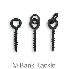 Bait Screws 12mm 3 Styles Black Metal Carp Fishing Terminal Rig Tackle Pop Ups