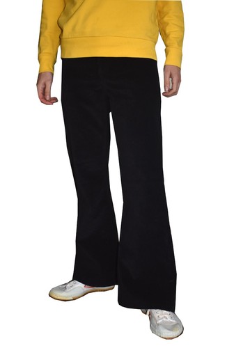 Flares black mens - mens, bell