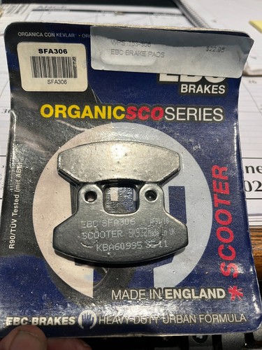 Ebc sfa306 organic front disc - ebc,