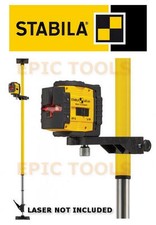 STABILA LT30 Telescopic Adjustable Self Leveling Laser Mounting Support Bar/Pole