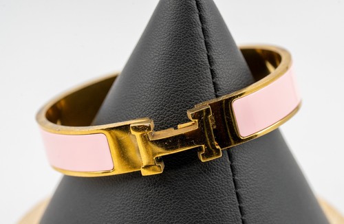 Hermes clic pink gold - pink, /