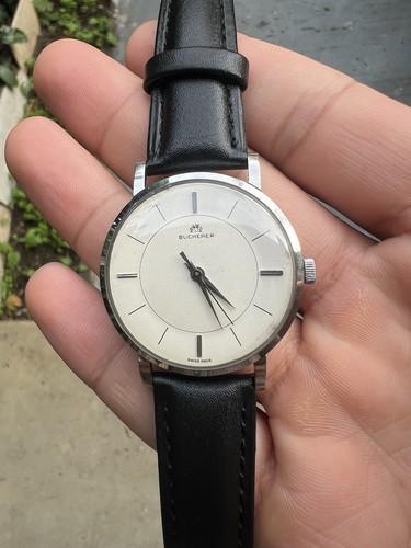 Vintage bucherer manual wind - manual,