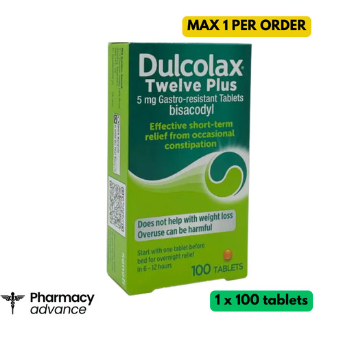 Dulcolax twelve plus - dulcolax, 5mg