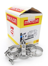 Full Box / Wholesale Trade Discounts | Mikalor W4 Supra T-Bolt Hose Clips Clamps