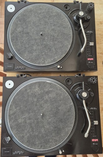 Kam studio turntables - kam, pair