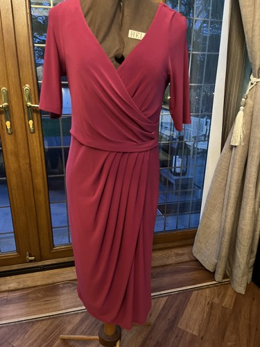 Alexon burgundy dress - burgundy, 12