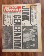 Newspapers 1985 back issues 40th Birthday Gift Tabloid and Broadsheets