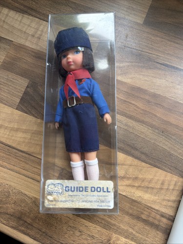 Vintage girl guide doll - girl,