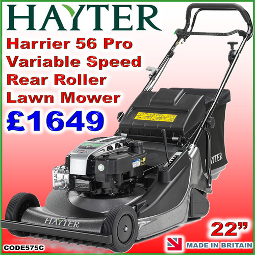 Hayter harrier pro - pro, rear