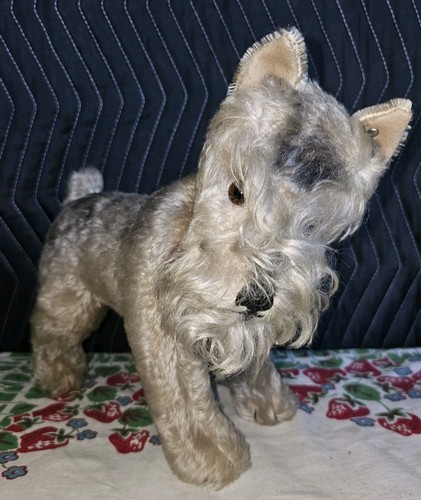 Vintage steiff schnauzer - vintage,