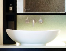 Vola 1511 Two-handle build-in mixer with ¼ turn ceramic disc technology