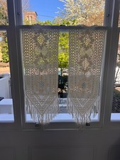 2 x vintage french crochet