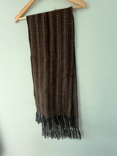 100 irish wool mucros scarf - wool,