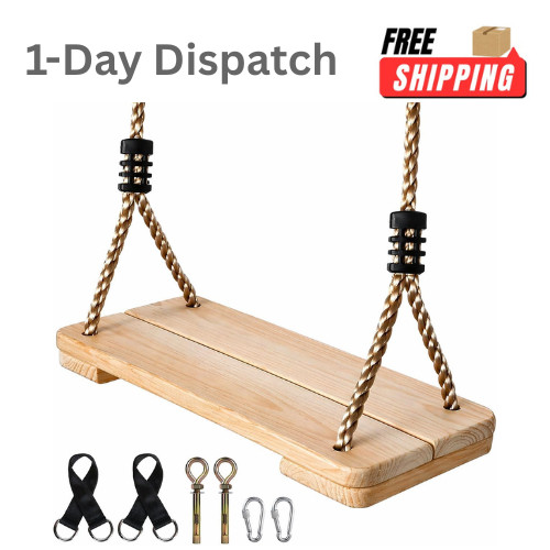 Extfans wooden tree swing seat - extfans,
