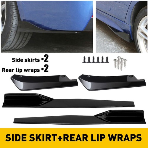 4pcs universal black car side - universal,