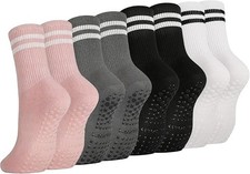 8 Pairs Pilates Socks Yoga