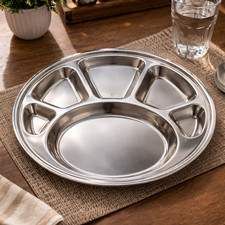 Stainless Steel 6 Section