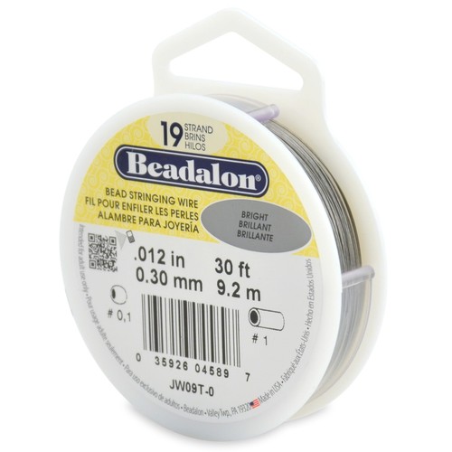 Stringing wire strand - 19-strand, .012