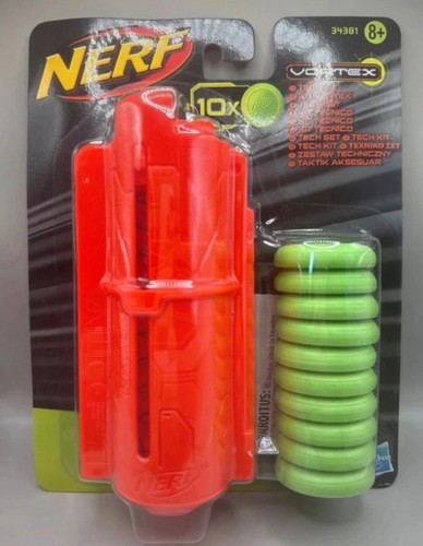 Nerf vortex tech kit disc - tech, 10-disc