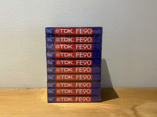 Tdk fe90 audio cassette - audio, tape