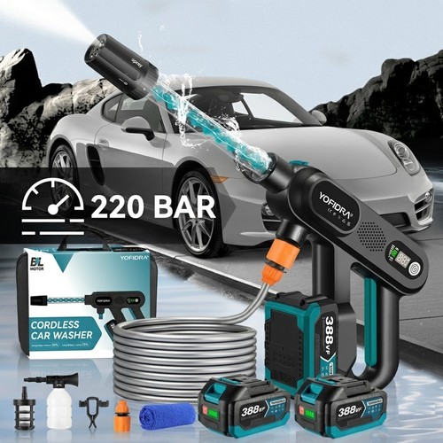 Cordless car pressure washer - pressure,