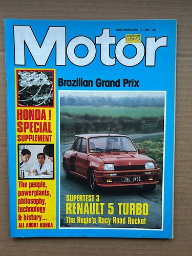 Renault turbo motor - 5,