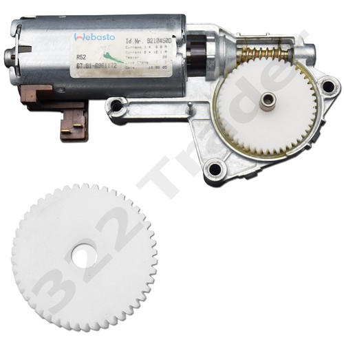 Electric sunroof motor gear - sunroof,