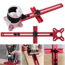 4 In 1 Milling Groove Bracket Aluminum Guide Circle Cutting Hardware Router Jig