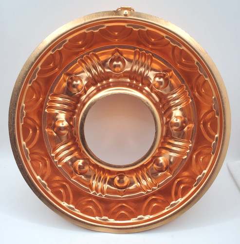 Copper jelly bundt cake mold - copper,