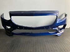 MERCEDES BENZ SLK R172 FRONT BUMPER SKIN IN BLUE - LITTLE BROKEN 