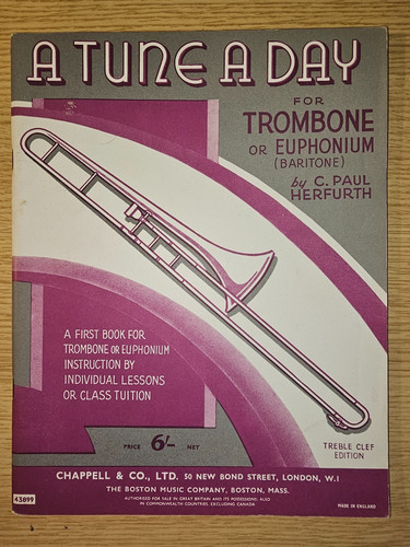 Tune day for trombone or - a,