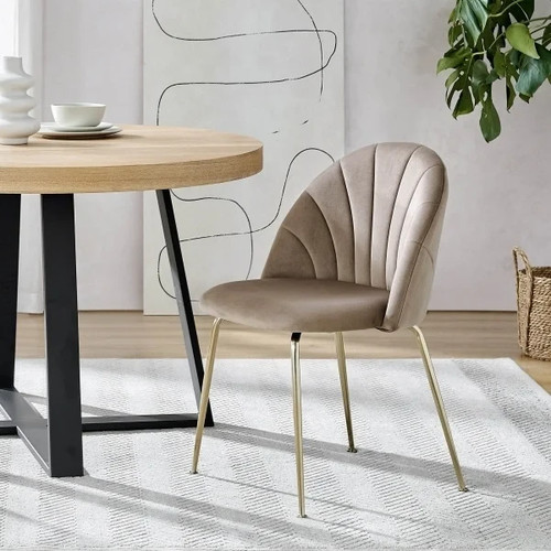 Sylvia taupe velvet - sylvia, deco
