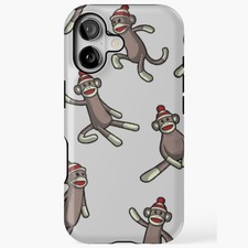 Sock Monkey Action iPhone Tough Case