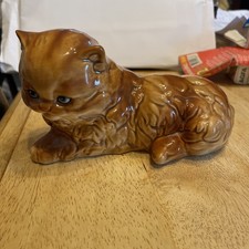 Vintage Goebel Ceramic Persian Cat Figurine 31037 18cm West Germany
