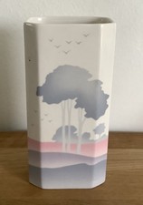 Vintage 1970s Ceramic Rhapsody Vase by Sadler Made In England