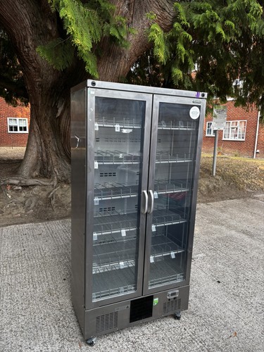 Gamko 500l double glass door - double,