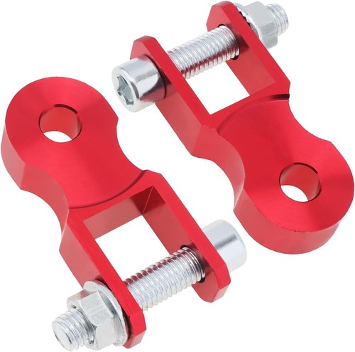 2pcs red motorcycle - rear, shock