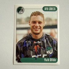 DS Fussball 1996/97 2.BL #46 Maik Wilde/VFB Lübeck Signed