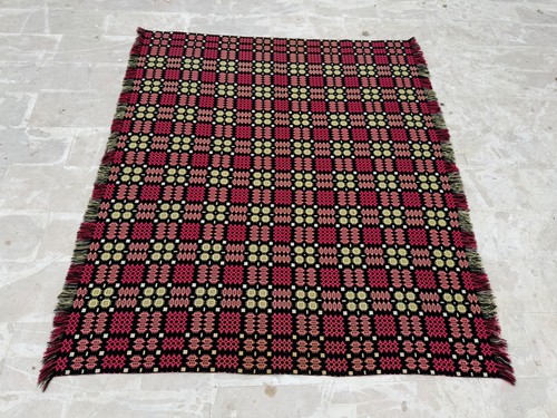 Vintage welsh wool tapestry - welsh,