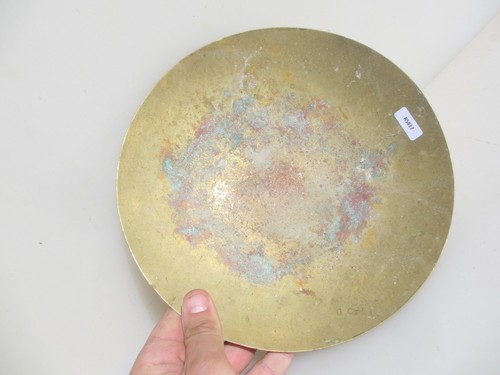 Victorian brass scale pan - victorian,