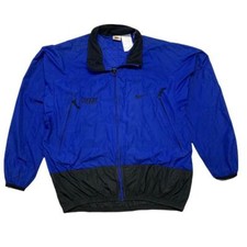 Nike Dagger Kayak 90s VTG Windbreaker Paddling Jacket Blue Black Large
