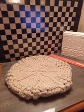 Hand knitted Irish wool cap - Ireland 