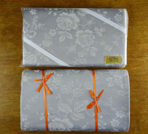 Unused vintage french damask - unused,