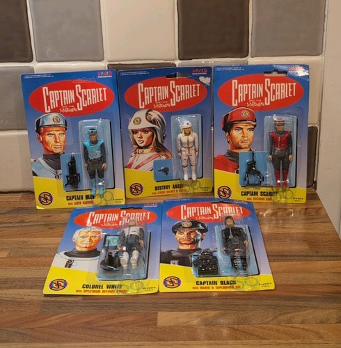Vintage carded captain scarlet - carded,