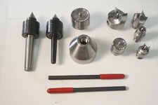 9pc Set of Drive & Live Centres For Wood Turning Lathe 51209S04 Brand New M33