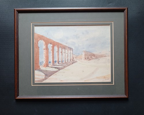Old original watercolour