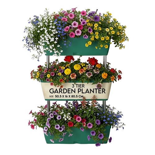 Garden planter tier - garden, vertical