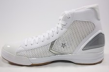 NEW/RARE Converse Star Player EVO Mid - White/Silver (121432)