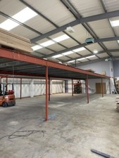 DUE IN MARCH Used Mezzanine