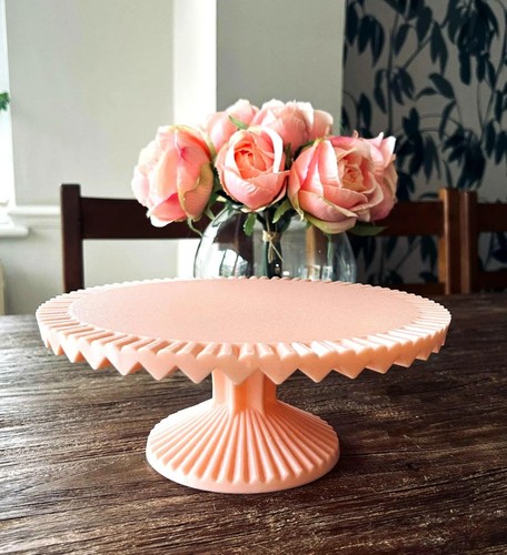 Pink cake stand love - pink,